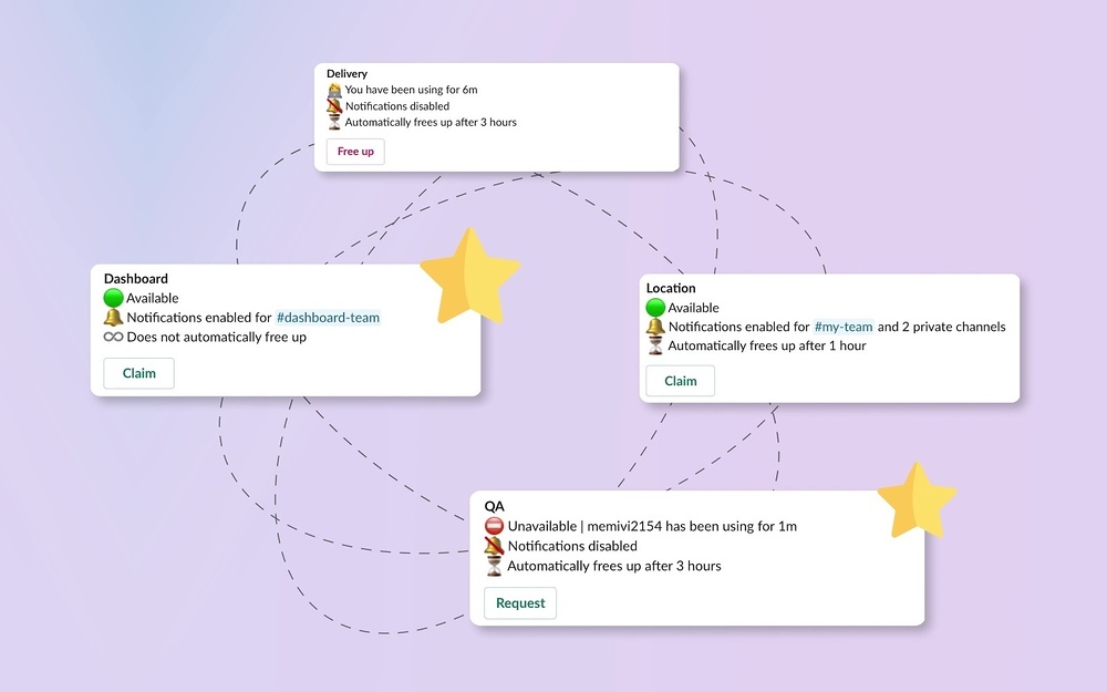 Staging mobile preview — Brilliant Bots app on the Slack Marketplace