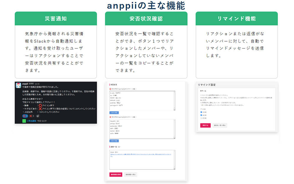 anppii for Slack dashboard view — HR & Team Culture app on the Slack Marketplace