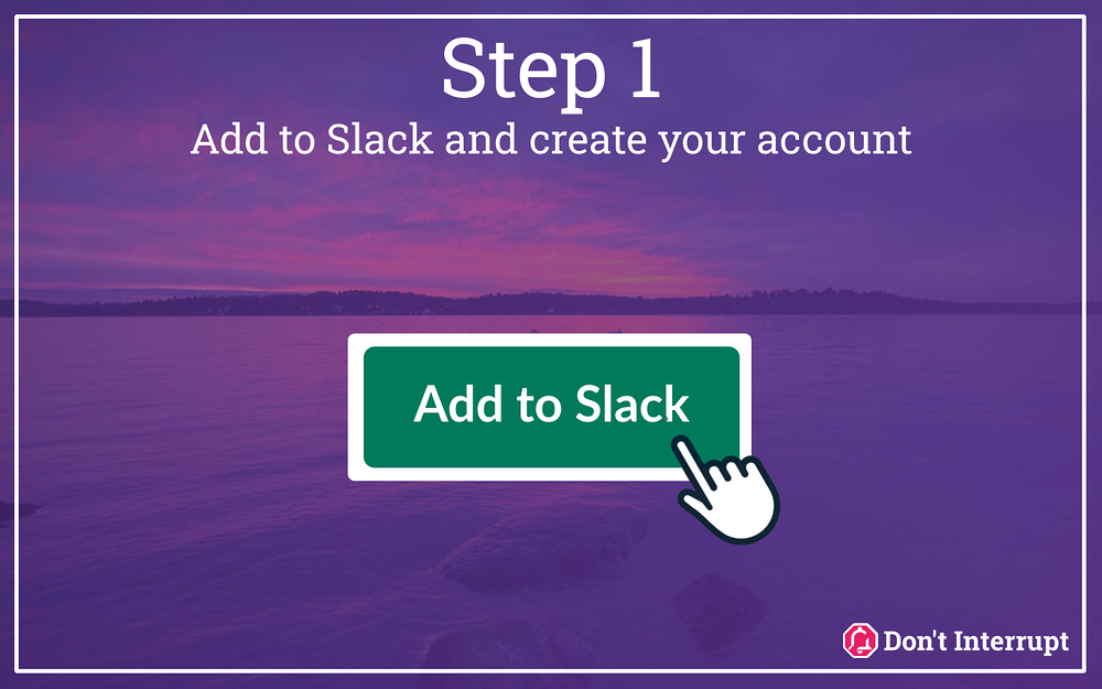 Don‘t Interrupt feature detail — Health & Wellness app on the Slack Marketplace