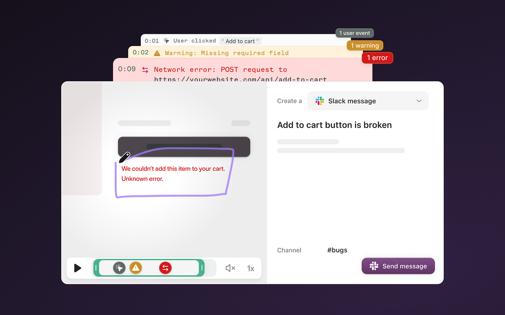 Jam primary marketing image — Design app on the Slack Marketplace