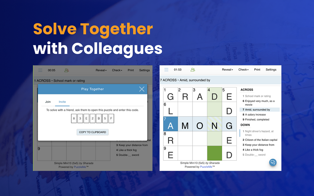 Daily Puzzles & Games by PuzzleMe dashboard view — Social & Fun app on the Slack Marketplace