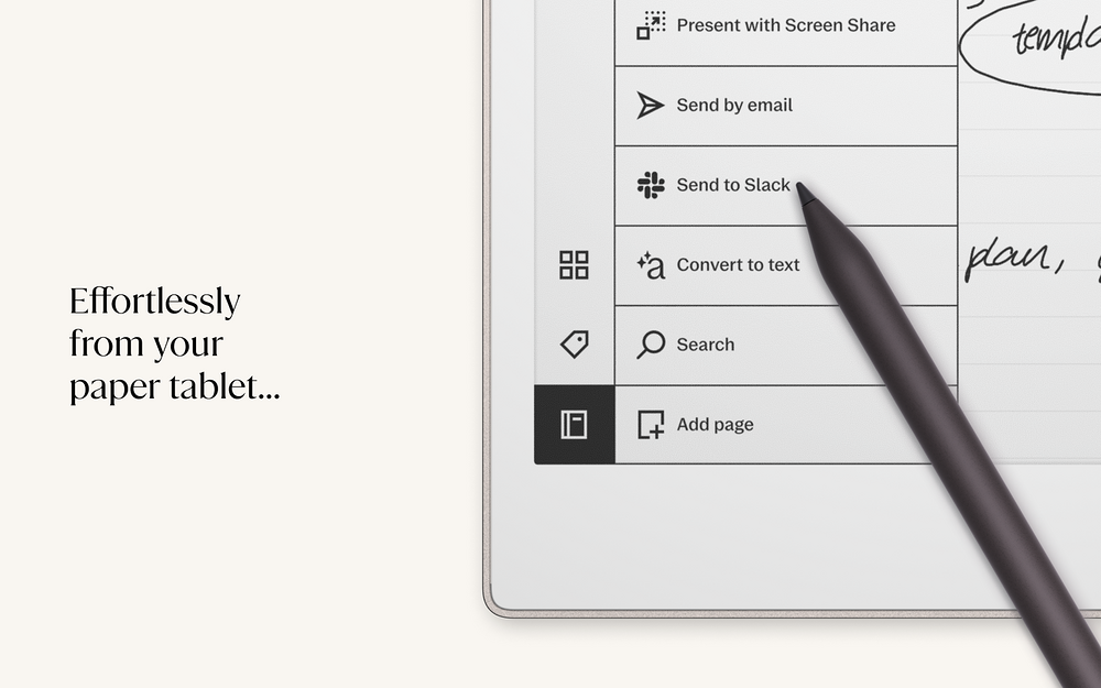 reMarkable primary marketing image — Productivity app on the Slack Marketplace
