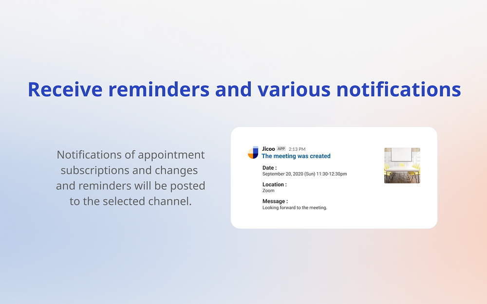 Jicoo feature detail — Project Management app on the Slack Marketplace