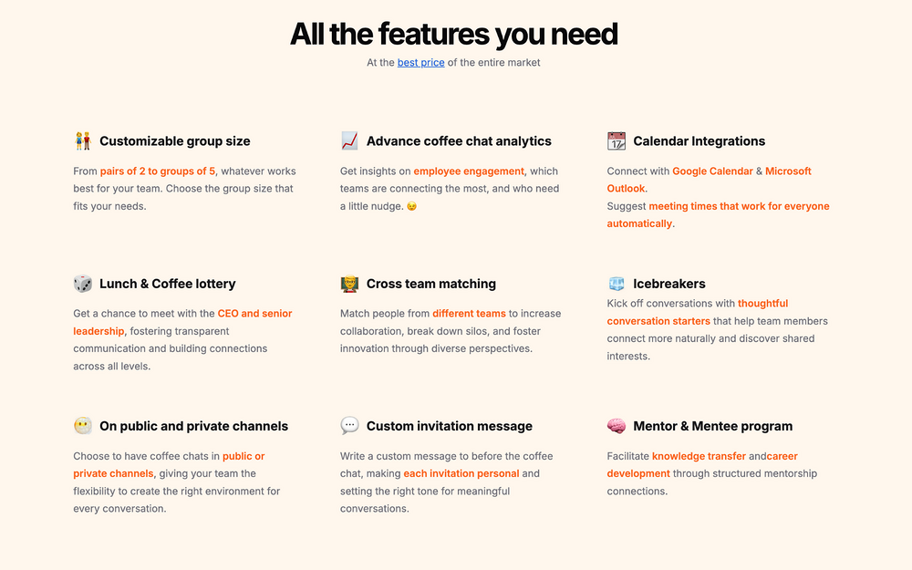 Coffee & Chat ☕️ - Donut & Chats 🍩 dashboard view — Social & Fun app on the Slack Marketplace