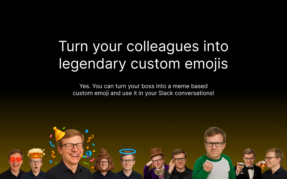 Custom Emoji dashboard view — Health & Wellness app on the Slack Marketplace