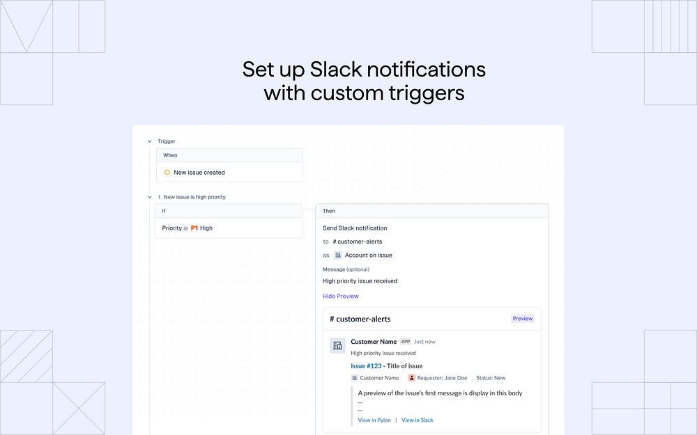 Pylon settings interface — Sales app on the Slack Marketplace