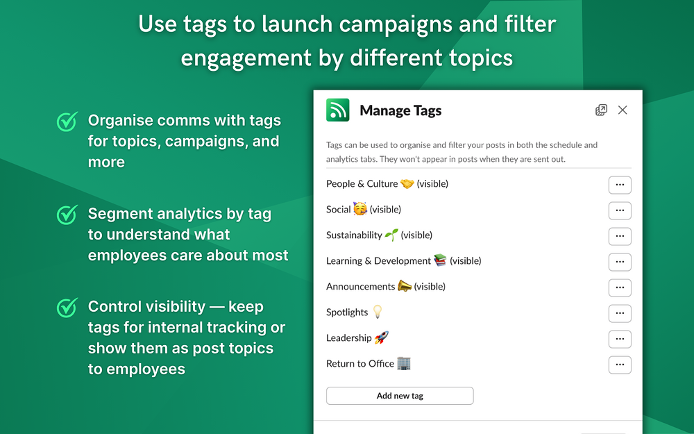 Canopact integration setup — Analytics app on the Slack Marketplace