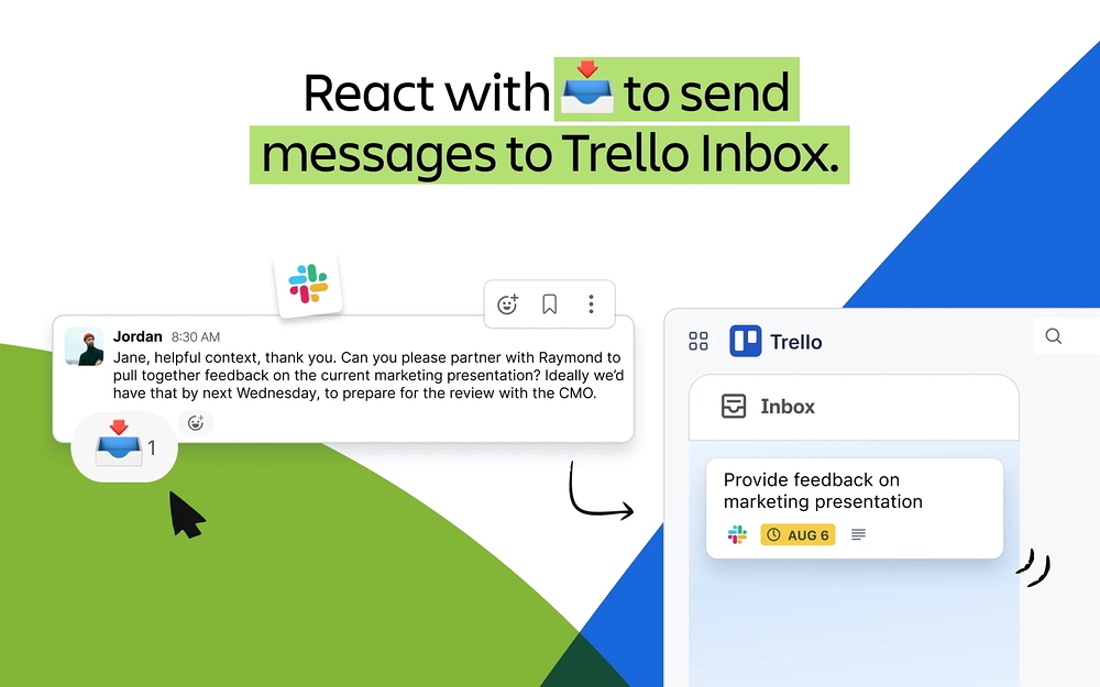 Trello feature detail — Brilliant Bots app on the Slack Marketplace