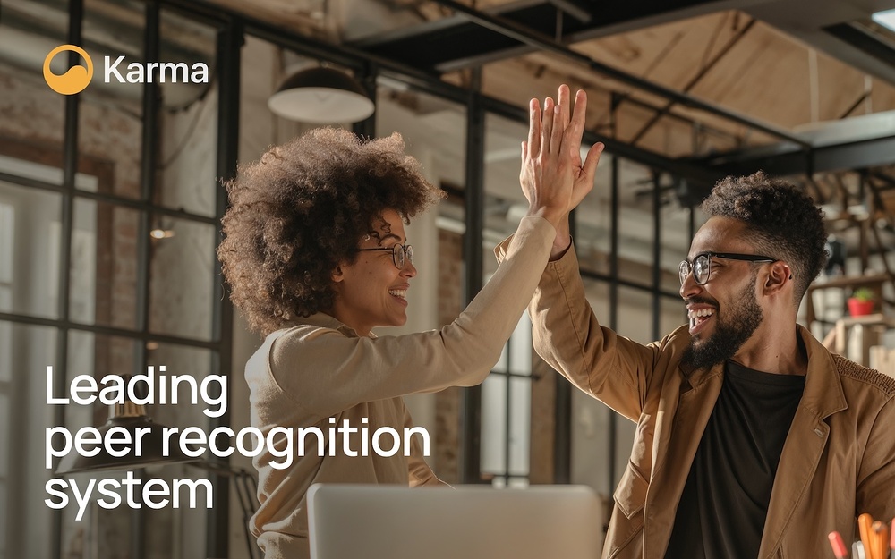 Karma primary marketing image — Health & Wellness app on the Slack Marketplace