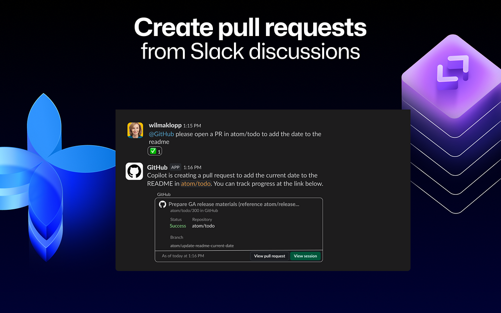 GitHub feature detail — Developer Tools app on the Slack Marketplace