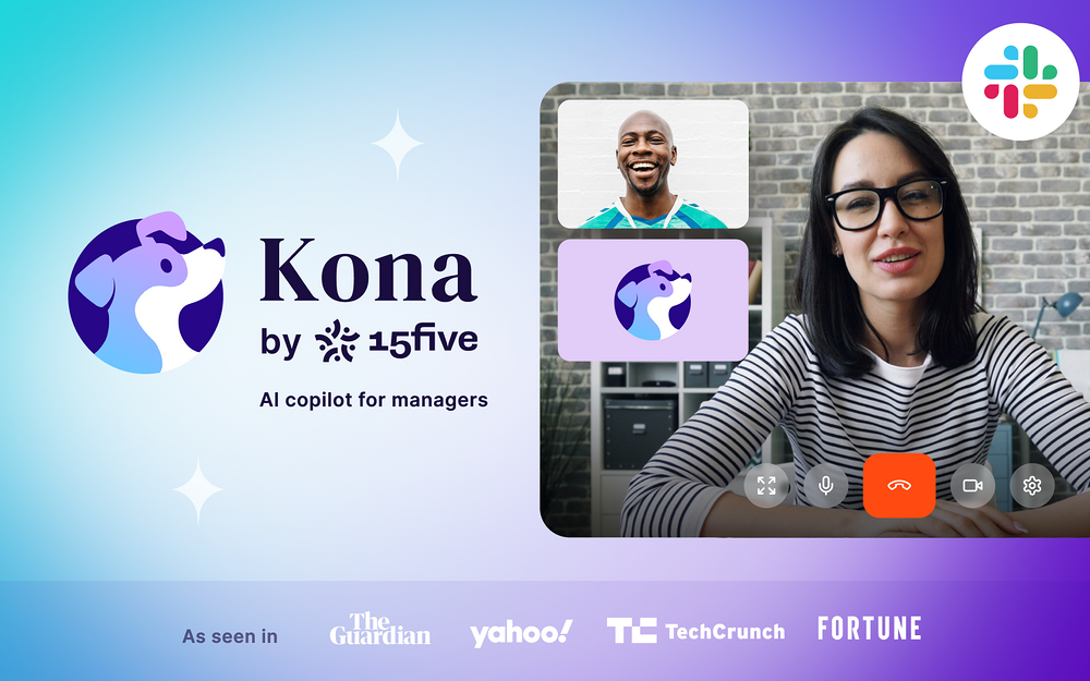 15Five primary marketing image — Health & Wellness app on the Slack Marketplace