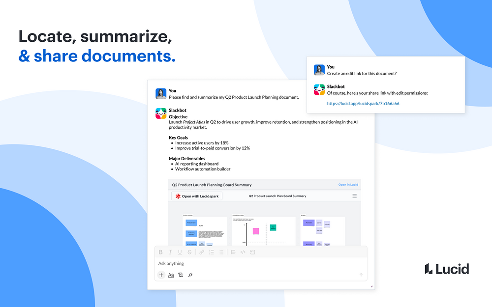 Lucidspark integration setup — Design app on the Slack Marketplace